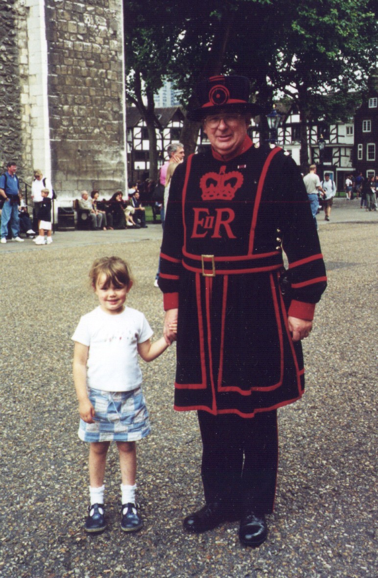 July 2001. Freya's childminder'...